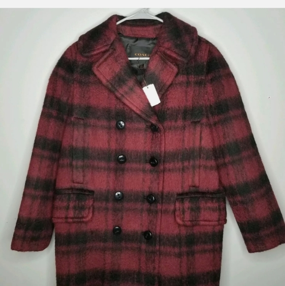 COACH Long Peacoat - Picture 2 of 6